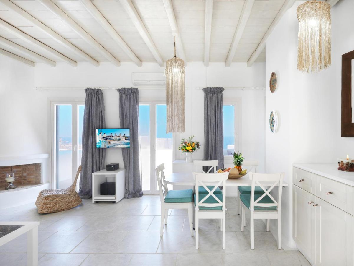 Sunset Villas In Mykonos By White Hills Mykonos Town Kültér fotó